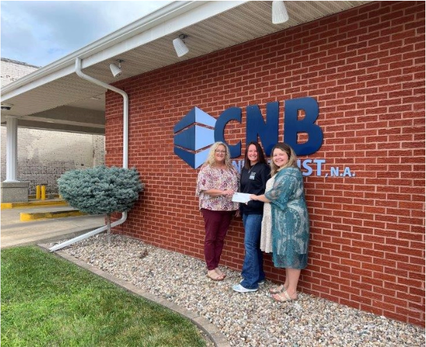 CNB presents check to North Mac Public Schools Foundation